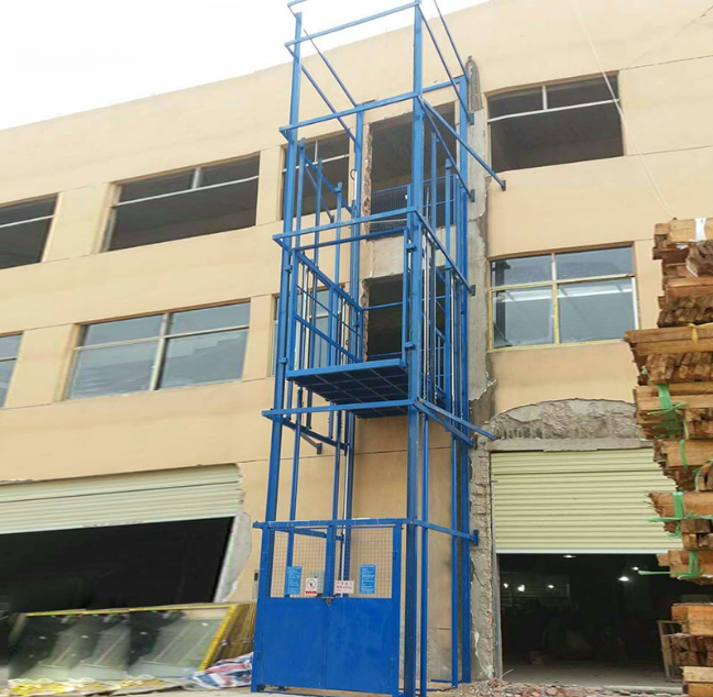 余干建材厂室外物料提升